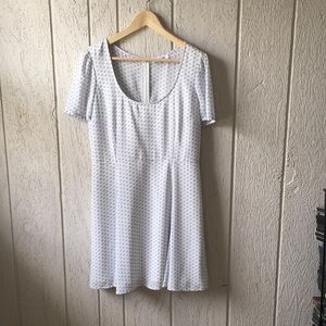 Geometric Fit & Flare Dress 👗